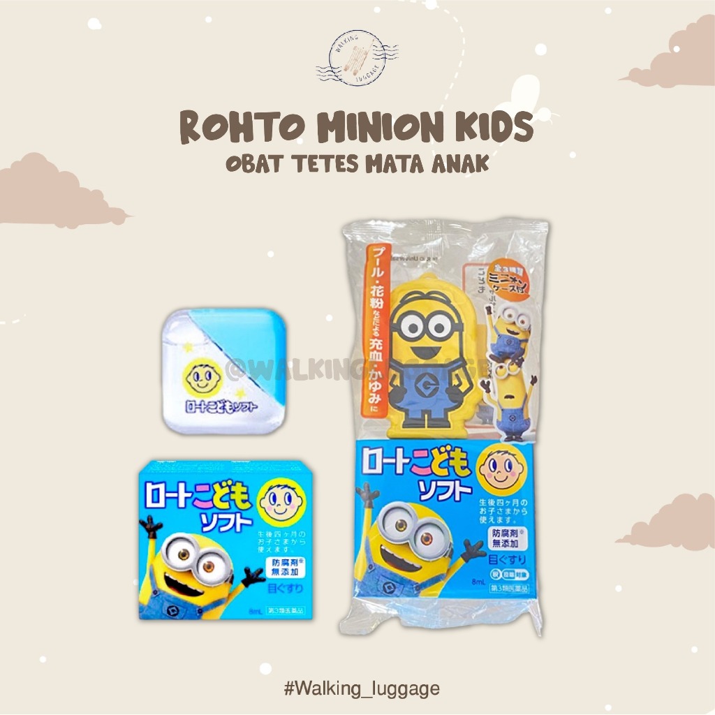 Rohto Minion Kids | Obat Tetes Mata Anak