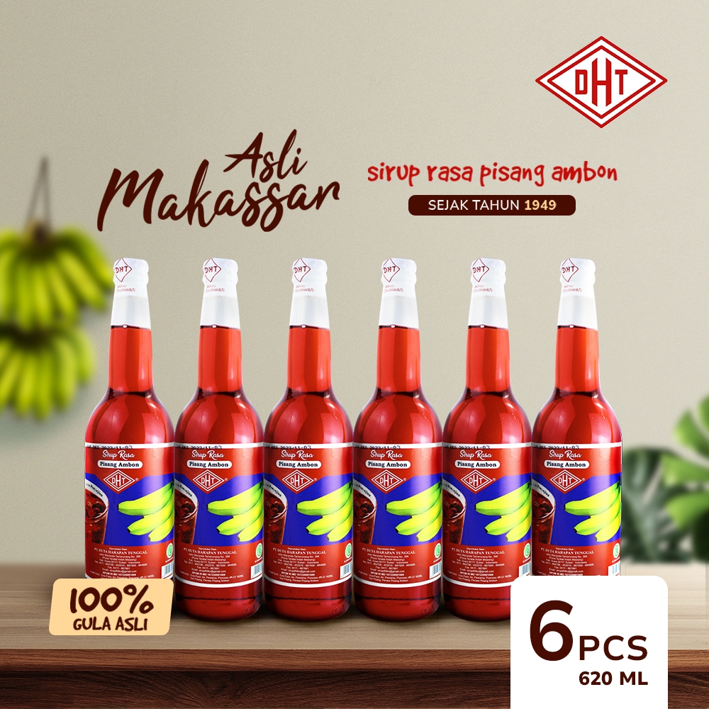 

DHT Special Bundle - Sirup DHT Pisang Ambon 620ml 6Pcs