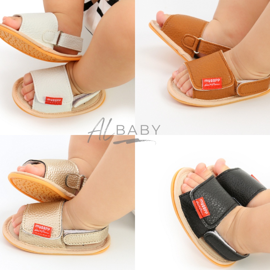 ALbaby Sandal Bayi GROW 12 Bulan LakiLaki Perempuan Tearu