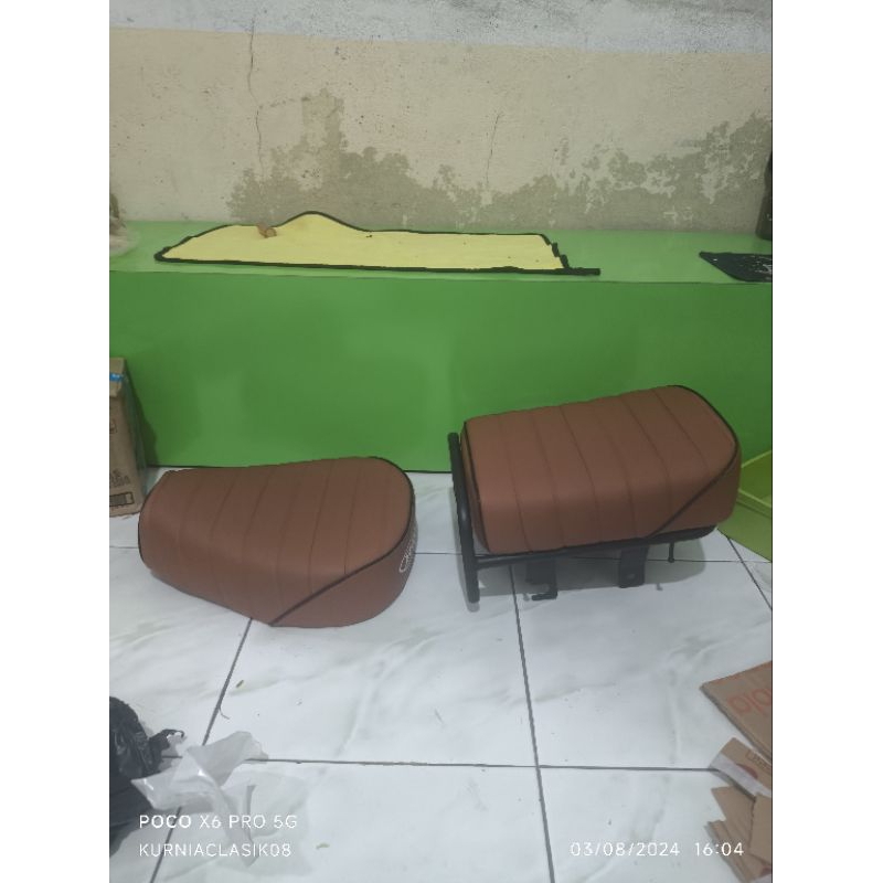 JOK PISAH PISPOT SET DUDUKAN PANGKON C70 C50 MODEL PISAH PISPOT DUDUKAN HITAM TEBAL PRESISI TINGGAL 