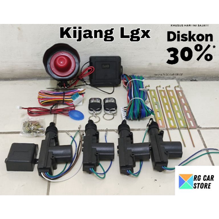 KODE T4T9 ALARM CENTRAL LOCK KIJANG LGXPAKET ALARM CENTRAL LOCK MOBIL TOYOTA KIJANG LGX