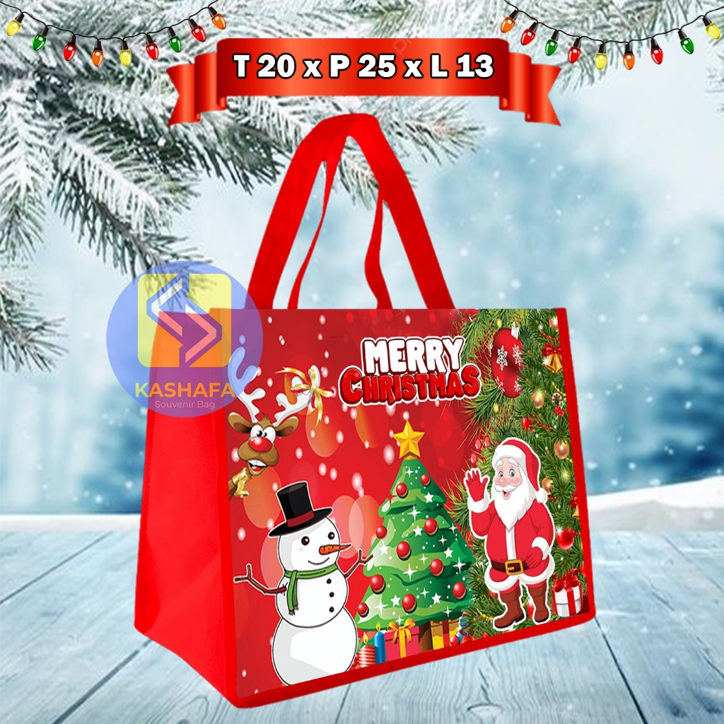 

GOODIE BAG NATAL / TAS SOUVENIR NATAL / TAS READY STOCK NATAL / BINGKISAN NATAL BISA BELI SATUAN / TAS HAMPERS NATAL / BINGKISAN NATAL / Goodie Bag Natal Termurah Dan Terlaris