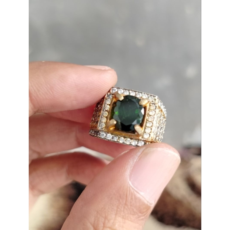 Natural Chrome Diopside Origin Russia