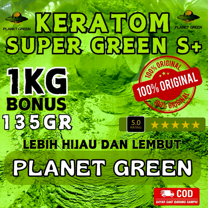 

{PLANET GREEN} BUBUK PURLIK FREE 135 GRAM ORIJINAL 100%