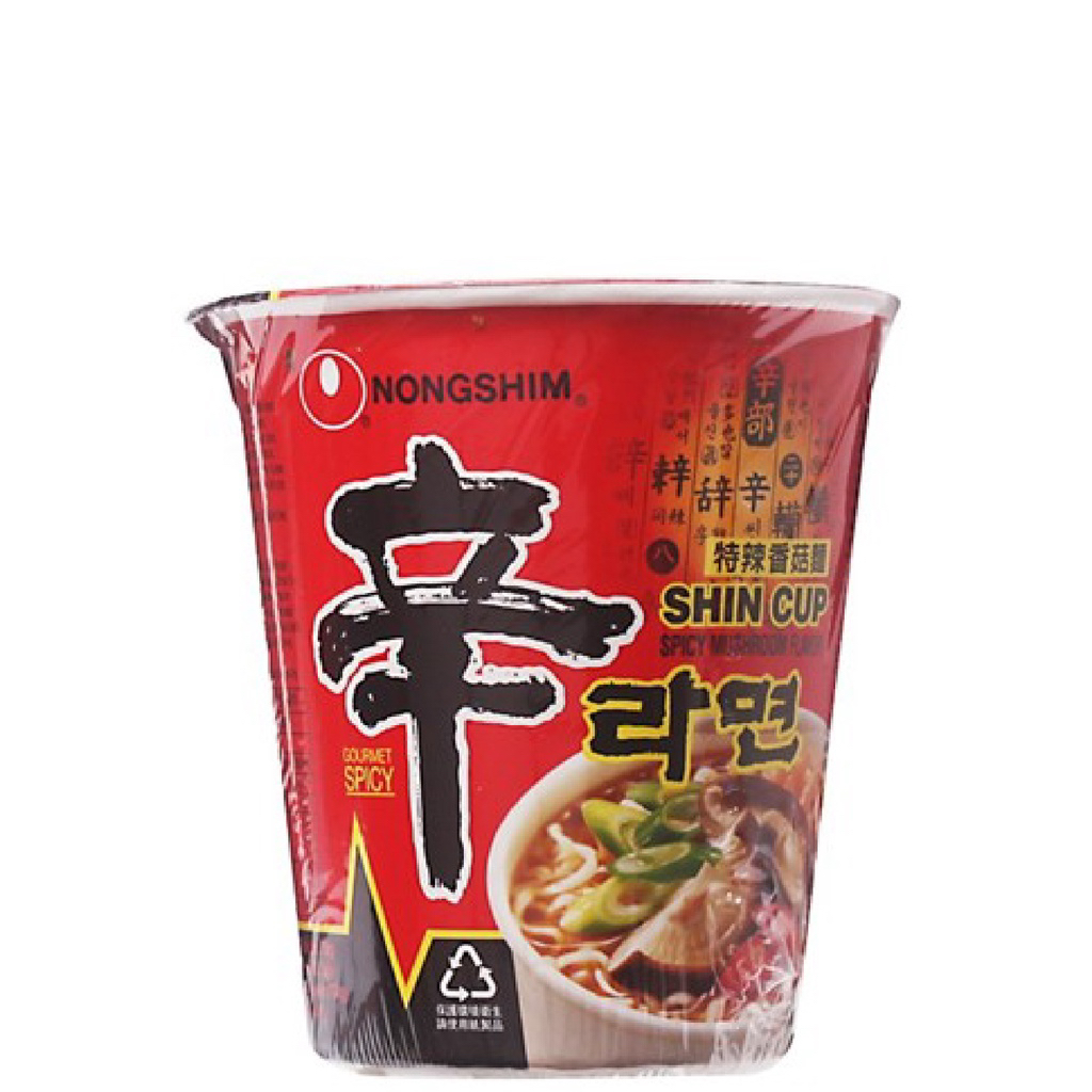 

Nongshim shin ramyun cup 72 gram