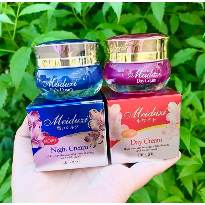 Logo M Original Meiduzi Day & Night Cream/Meiduzi Cream Logo M Original Asli