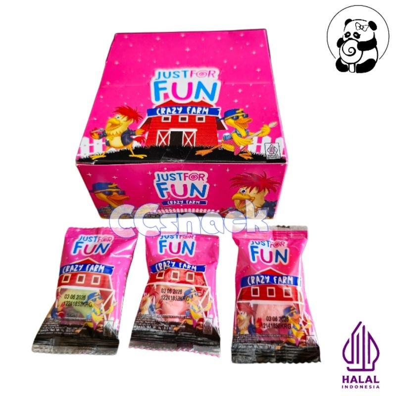 

YUPI CRAZY FARM JUST FOR FUN BOX ISI 24