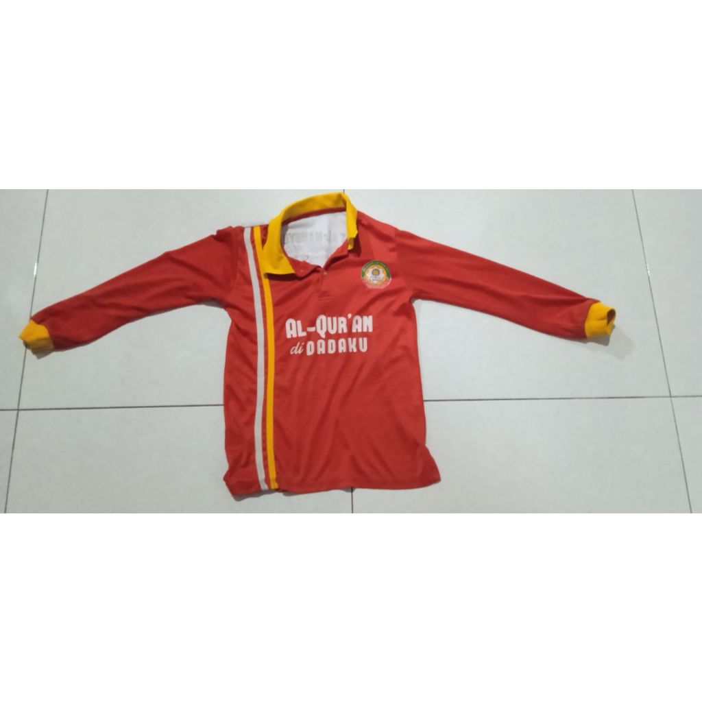 Setelan Seragam Olahraga Anak SD / Sederajat / MI Kerah Baju Olahraga SD Kerah Custom