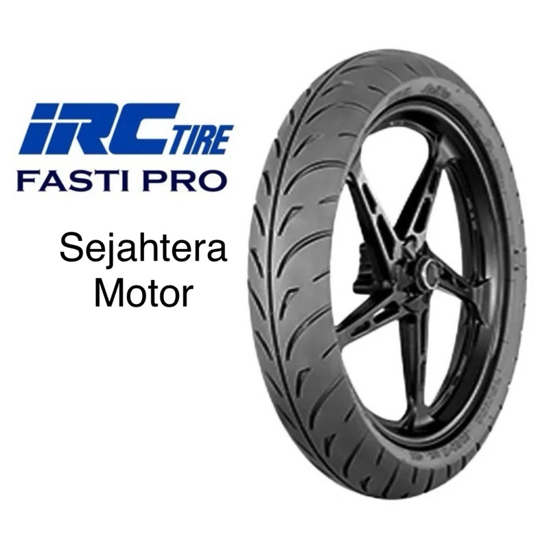 Ban Luar Tubeless asli IRC untuk motor ukuran 90/80-14 FASTI PRO, FASTI 2 & 90/80-17 FASTI 2
