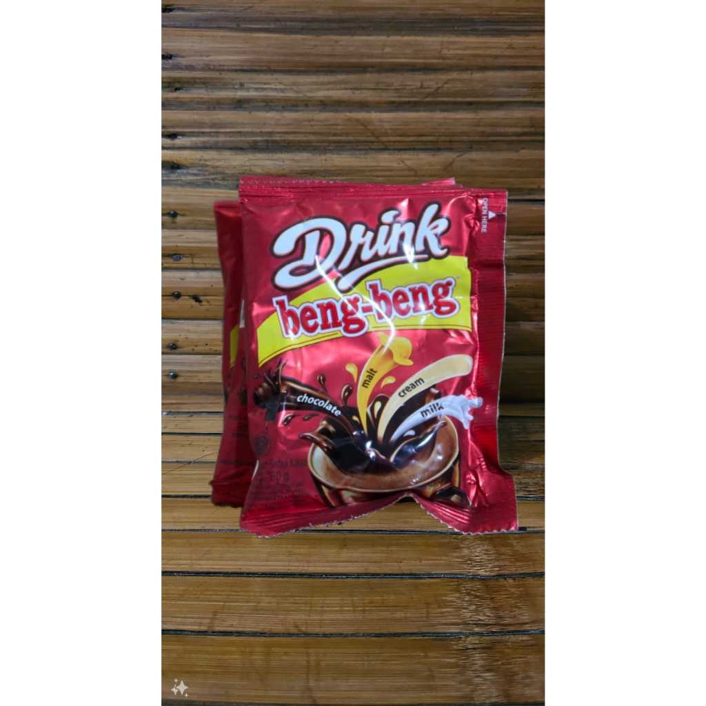 

Beng Beng Drink Choco 30gr 1 renteng isi 10 pc