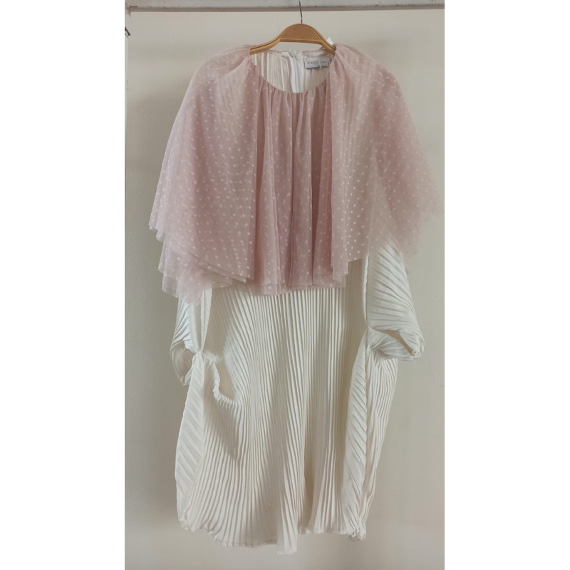 Dress jenna & kaia pink white