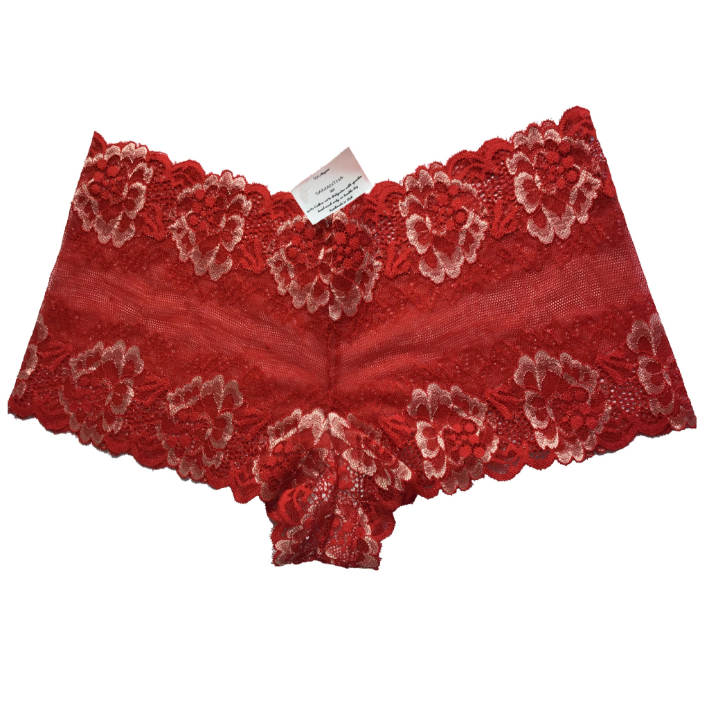 Lacey Boyshorts - RED kode 35