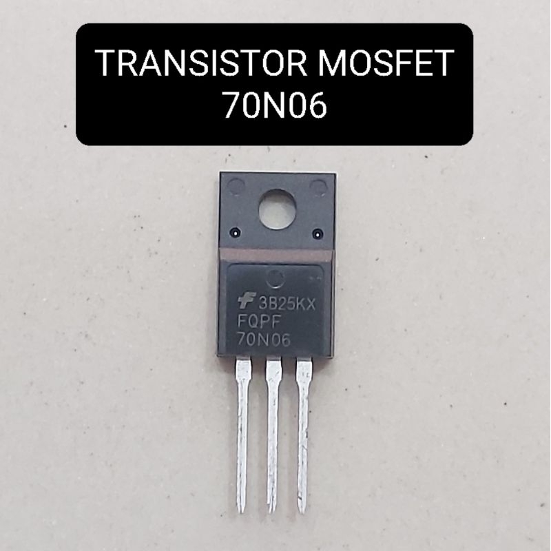 Transistor Mosfet 70N06 Bodi Kecil Inverter Fet 70n06 FQPF