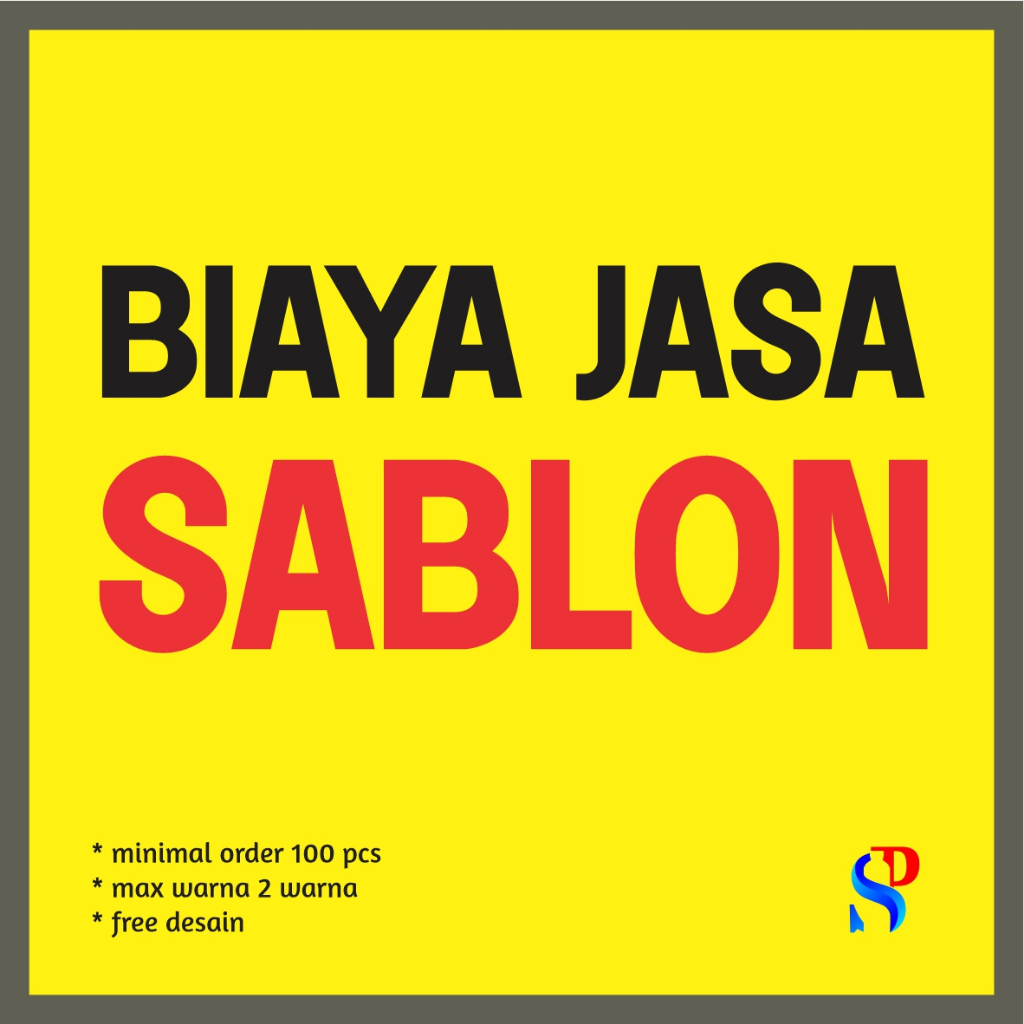 

BIAYA JASA SABLON KEMASAN / CUSTOM DESAIN MERK SENDIRI / TERMURAH