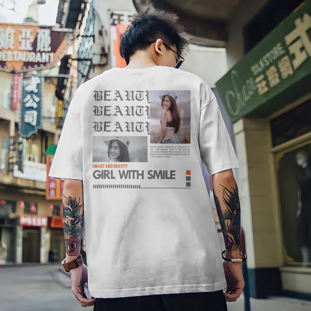 SABLON KAOS CUSTOM  FOTO SENDIRI