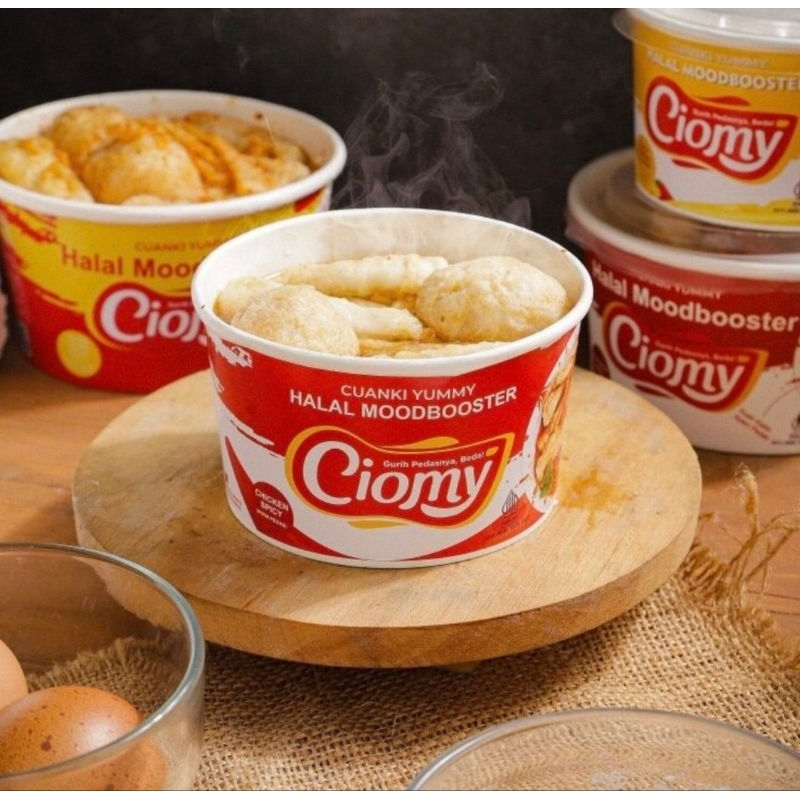 

Ciomy Cuanki Chicken Spicy Cup LITE/Cuanki Instan