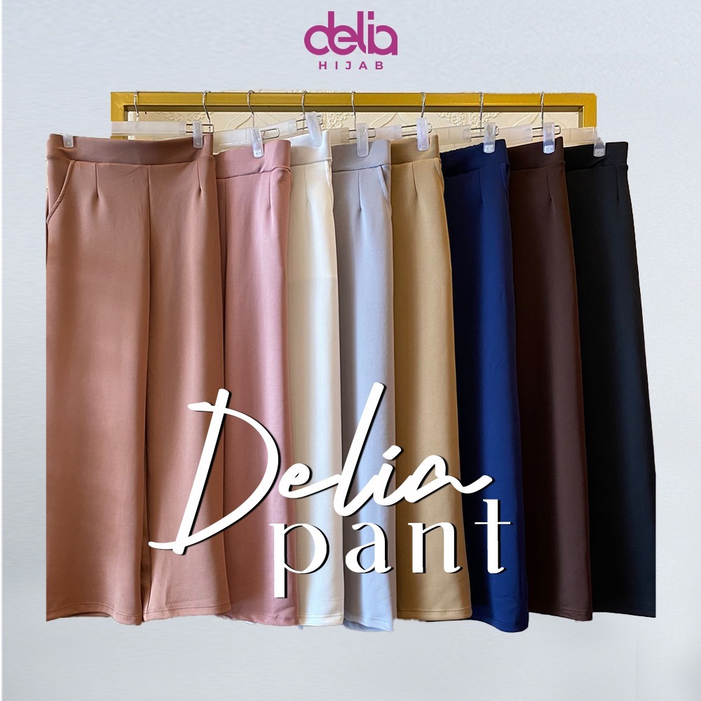 Delia Hijab - CELANA KULOT - ZALIKA PANT - DELIA HIJAB - CELANA SCUBA