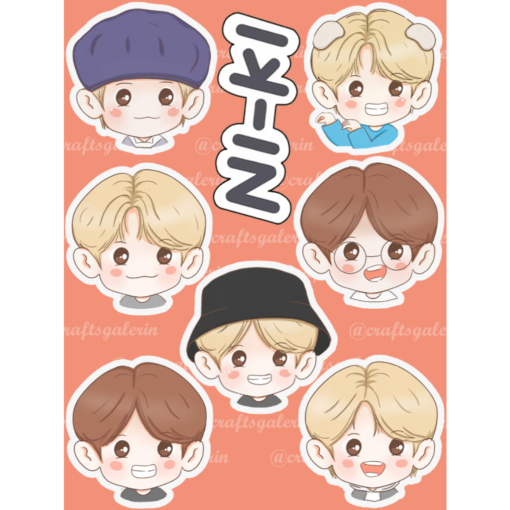 

STICKER CUTTING NIKI ENHYPEN WATERPROOF