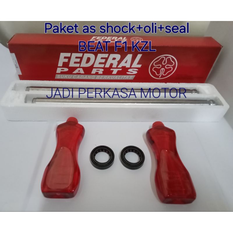 As Shock Breaker Depan FEDERAL KZL  PAKET + SEAL + OLI  BEAT F1, VARIO 125 KZR