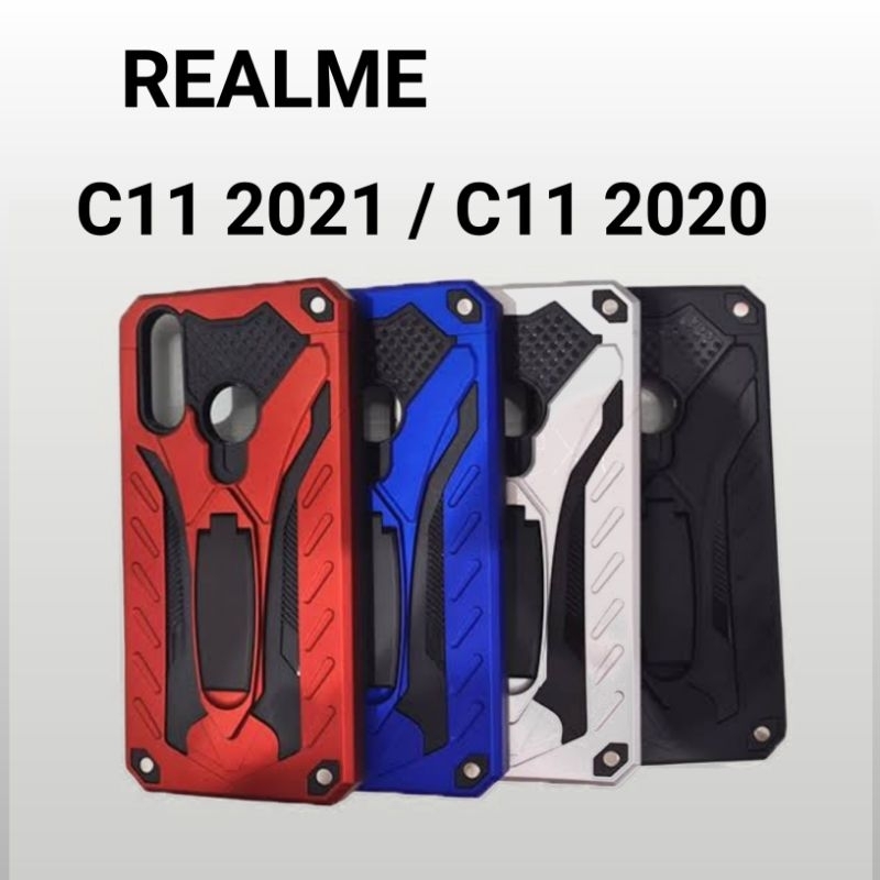 ROBOT CASE REALME C11 2021 / C11 2020 HARDCASE TEBAL KUAT