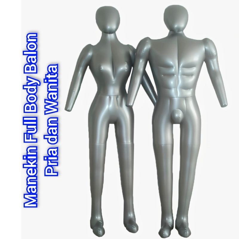 Manekin Full Body Balon / manekin full body wanita balon / manekin full body pria balon / manekin fu