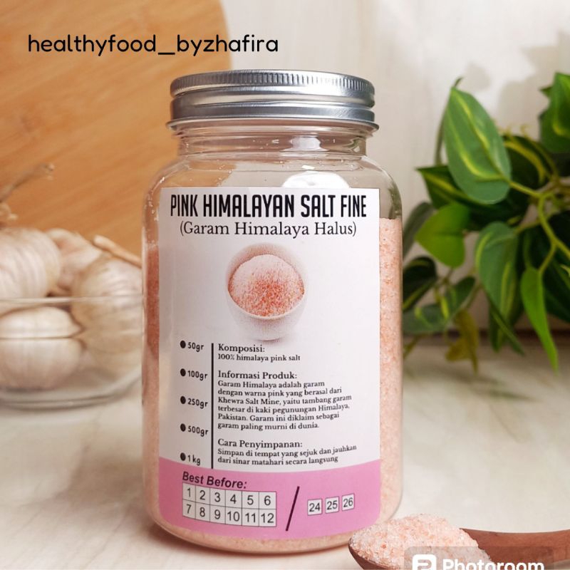 

Himalayan salt 300gr/garam himalaya 300gr