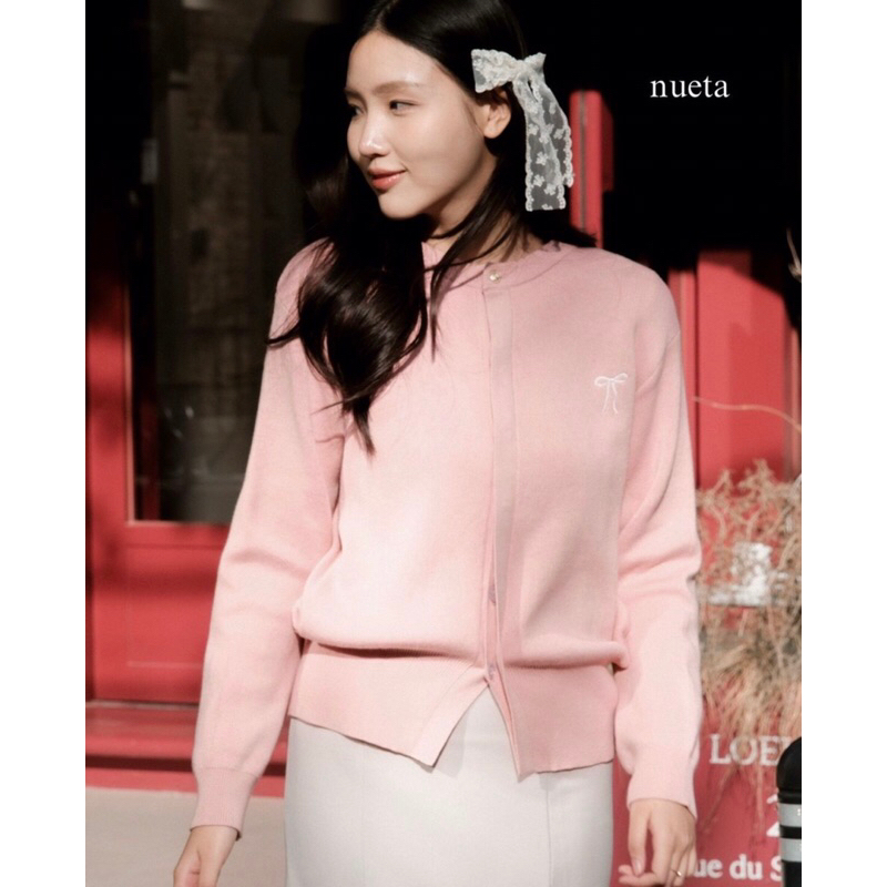 Ribbon Cardigan - By Nueta