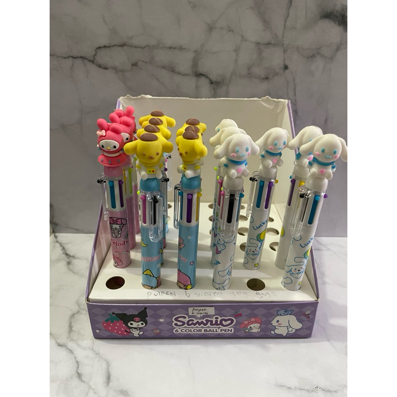 

Pulpen Karakter 6 Warna