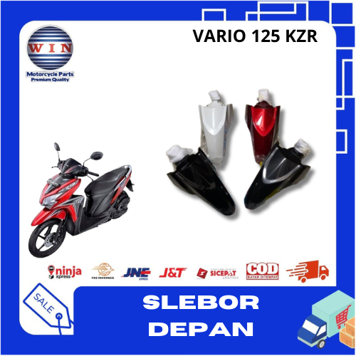 SLEBOR DEPAN VARIO 125 FI WIN SLEBOR DEPAN SPAKBOARD DEPAN FRONT FENDER VARIO 125 KZR WIN