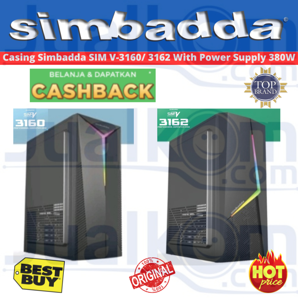 Casing Simbadda Sim V 3160 / 3162 / 3163 Sim V Plus PSU 380 Watt