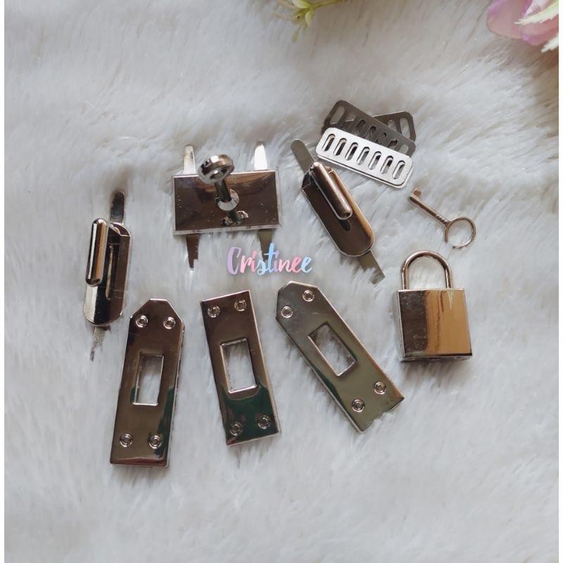Variasi/kunci tas set (satu set)