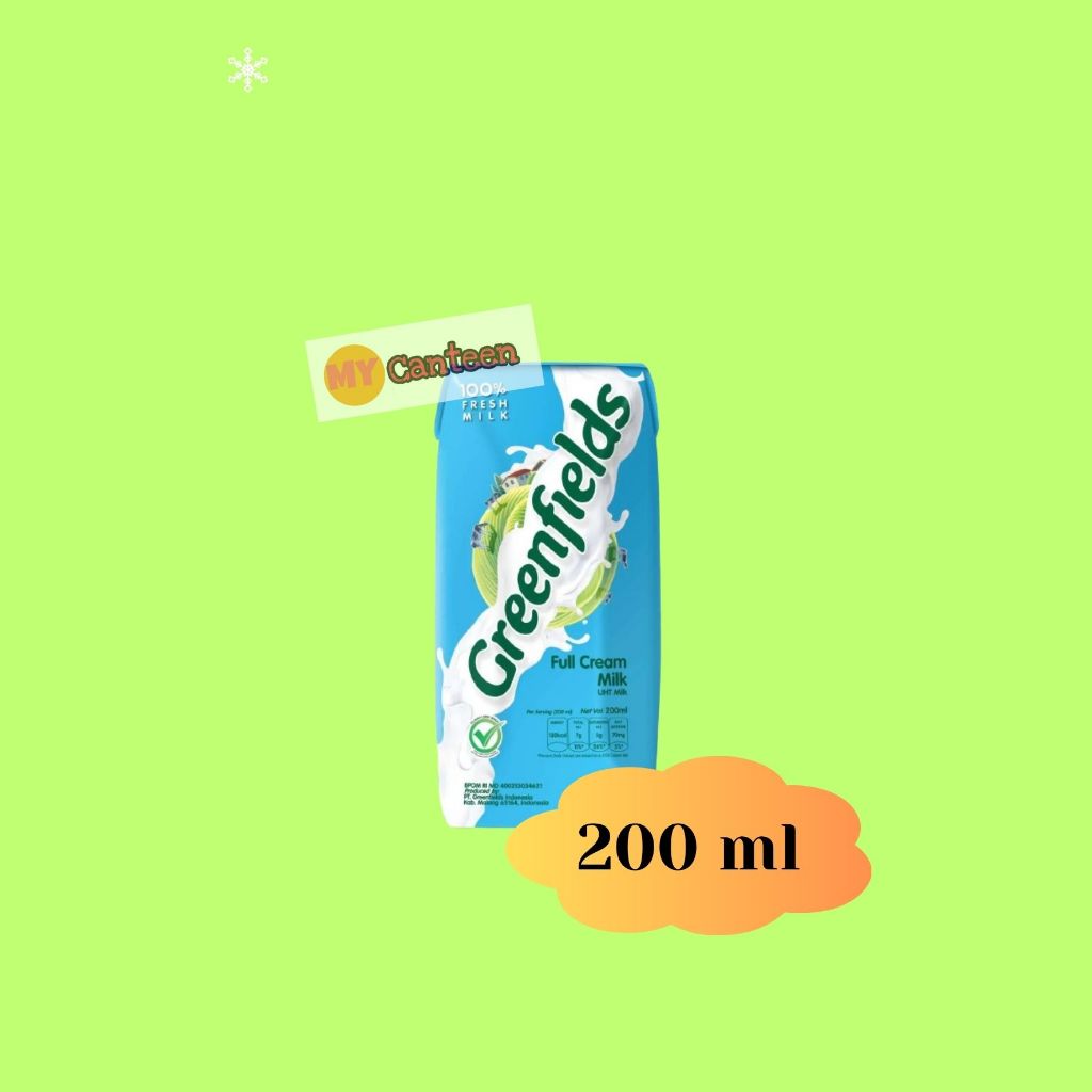 

Susu Greenfields UHT 200 ml