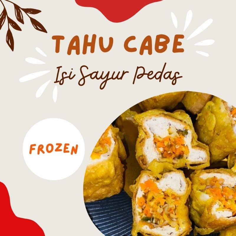 

Tahu "Isi Sayur" Pedas. Isi 5 pcs