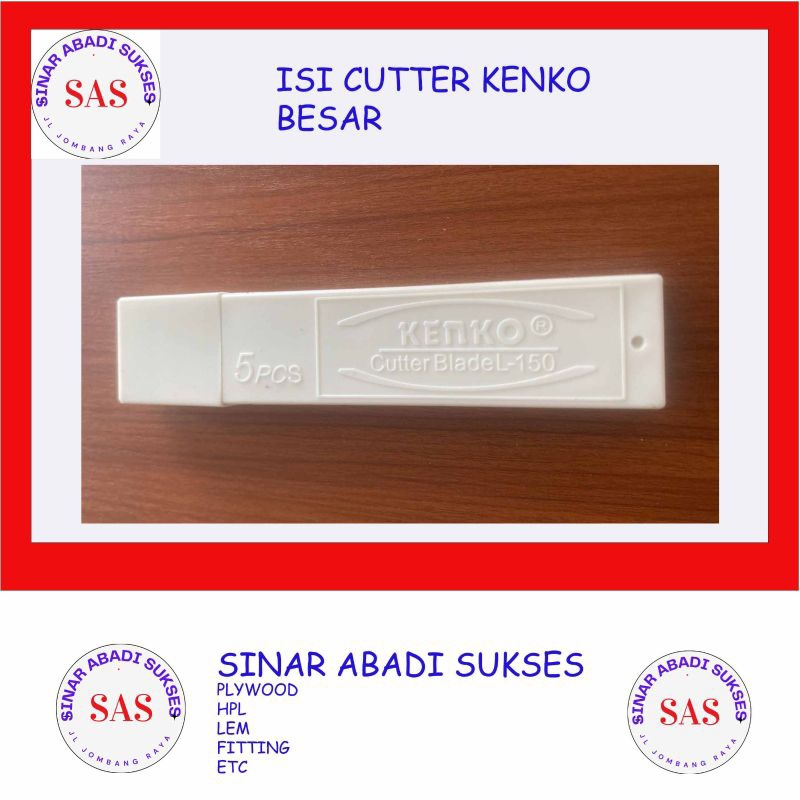 

Isi Cutter Kenko uk besar