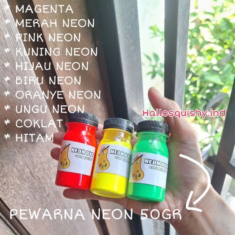 

[HALLOS] PEWARNA NEON 50GR