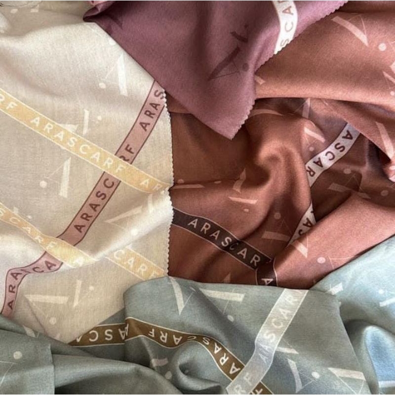 DUMA SERIES MONOGRAM ARASCARF