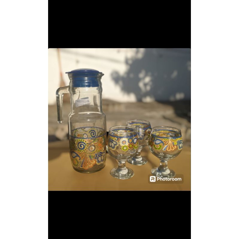 drink set printing cantik