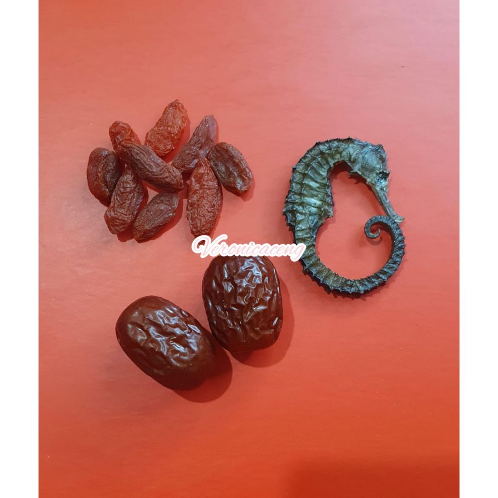 

Paket Ginseng + KL Super Racikan Herbal Penambah Stamina dan Menjaga Kesuburan Pria Wanita / Bahan Ginseng China Naga Laut Kering