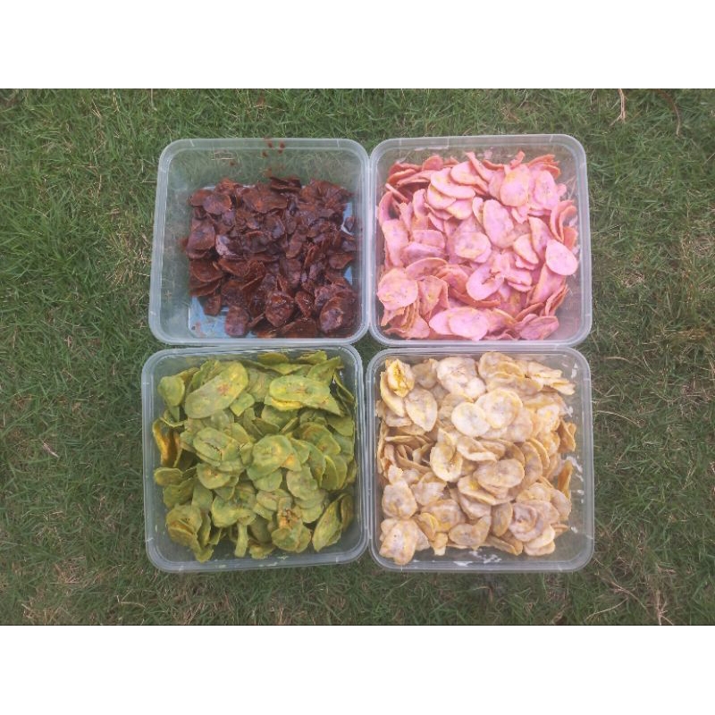 

paket bundling keripik pisang lumer 2 box 250g+250g 500g