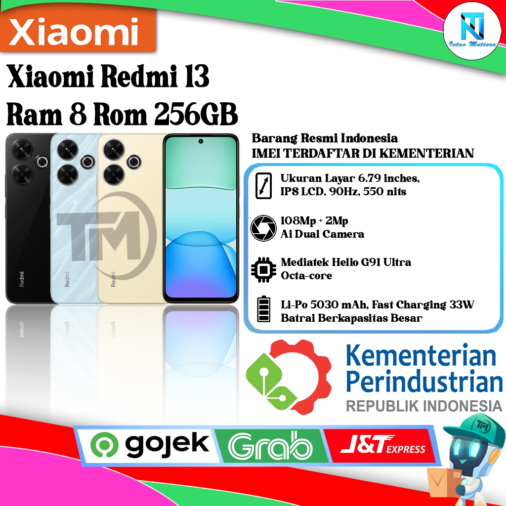 Xiaomi Redmi 13 Ram 8/128GB | Ram 8/256GB