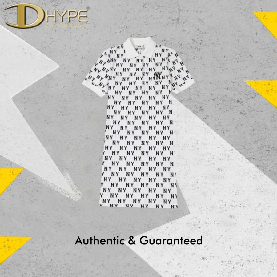 MLB NY YANKEES MONOGRAM POLO DRESS SS24 100% Authentic