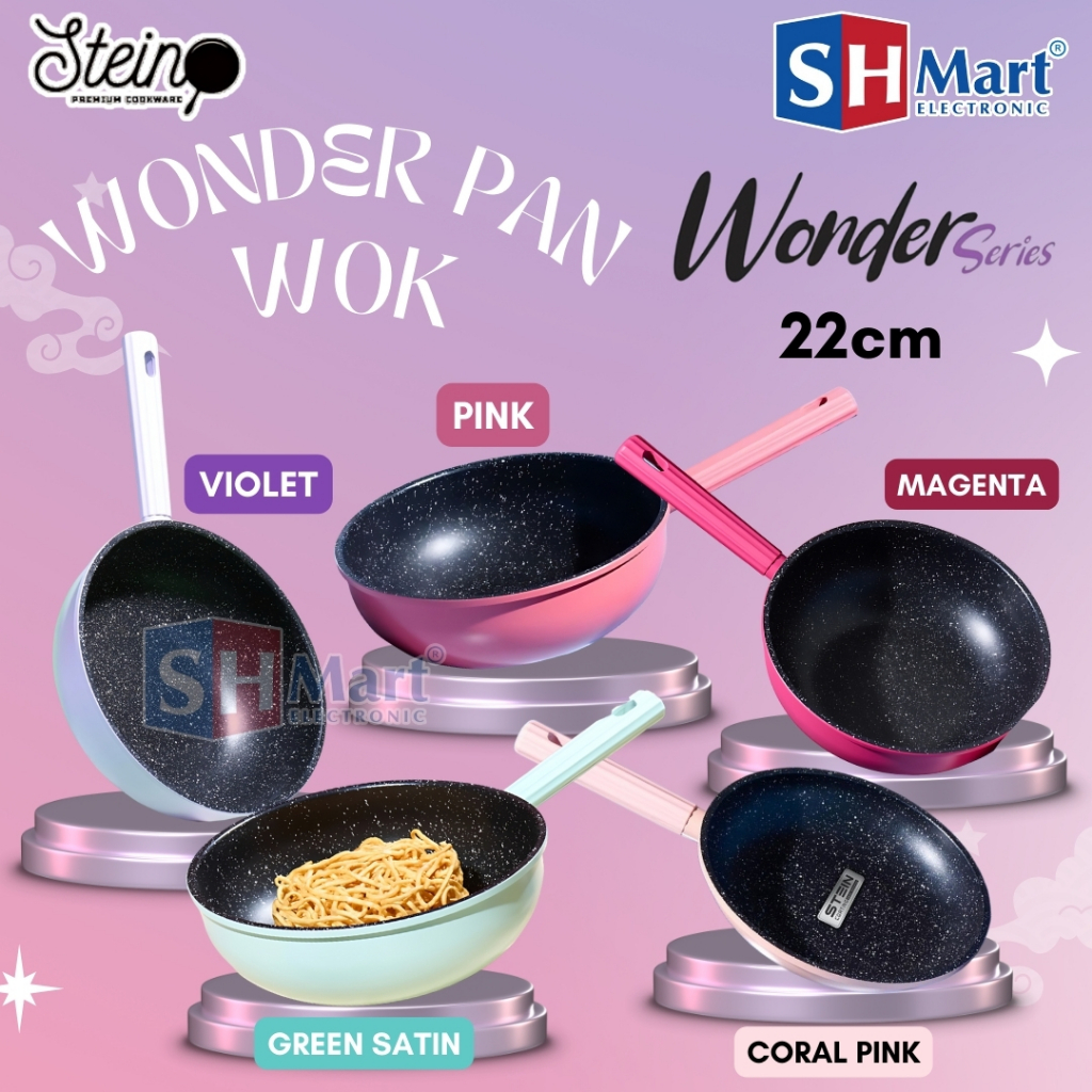 STEINCOOKWARE WONDER PAN FRYPAN WOK GREBLON GERMANY STEIN COOKWARE ORIGINAL