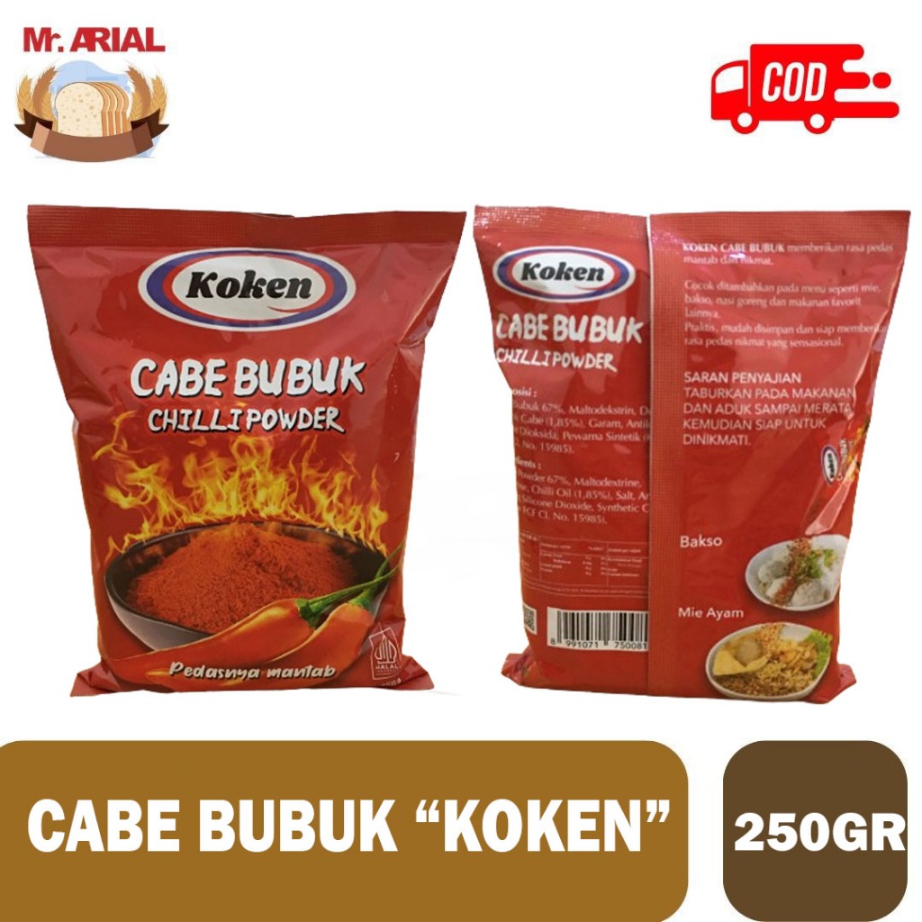 

KOKEN Cabe Bubuk // Cabe Bubuk // Cabe Giling 250Gr
