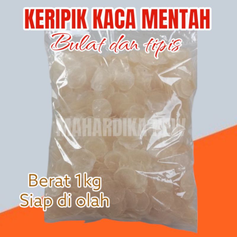 

Keripik Kaca Atau Pikca Mentah 1kg Tipis Model Bulat