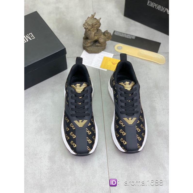 Sepatu Sport Baru Armani Men's Casual Shoes