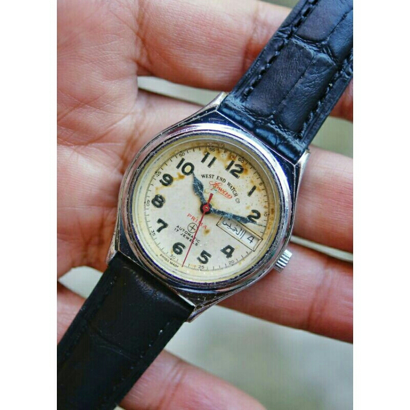 jam tangan vintage West End Sowar Prima Automatic