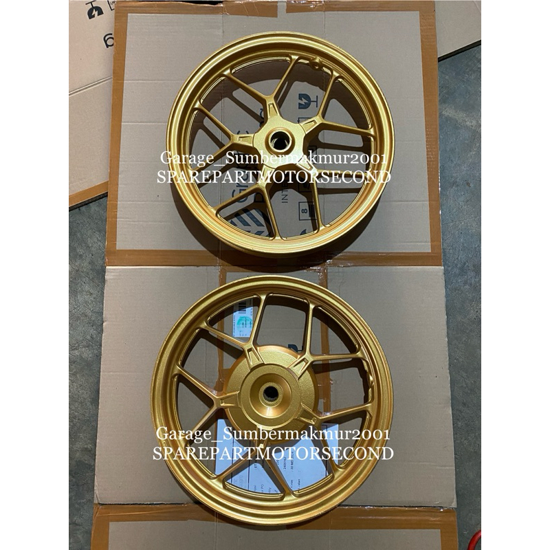 Velg Vario 125 - 150 Led Warna Gold Orisinil Copotan motor