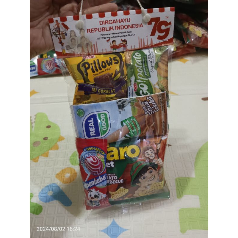 

Paket Snack Kemerdekaan / Snack Merdeka / Snack Agustusan / 17 Agustus