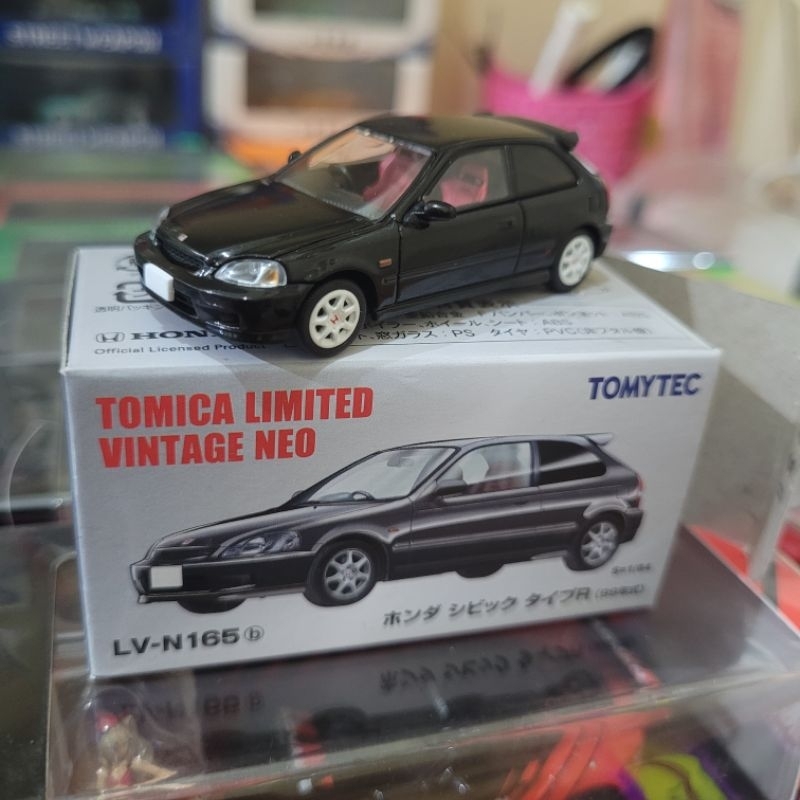 Tomica Limited Vintage honda civic type R black
