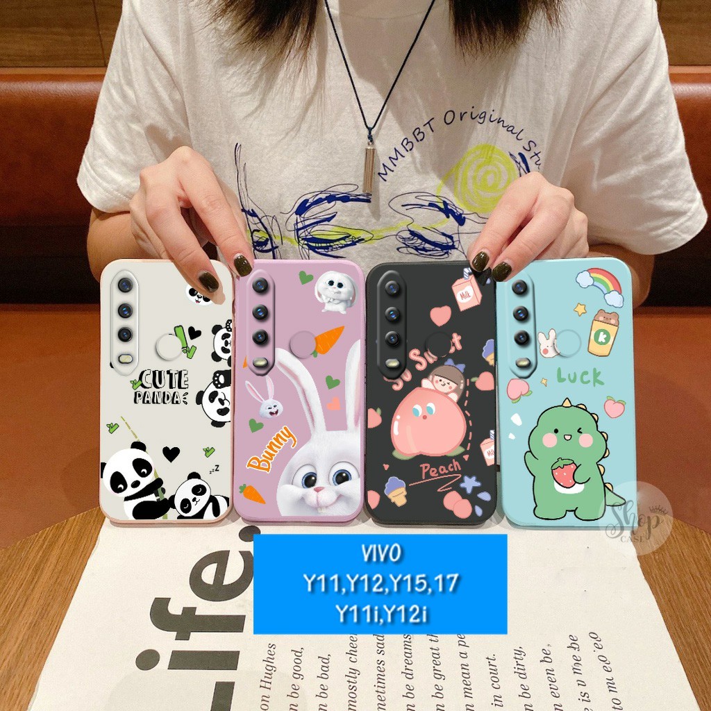 Softcase Motif VIVO Y12 VIVO Y11 VIVO Y15 VIVO Y17 VIVO Y11i VIVO Y12i Case Y12 Case Y11 Case Y15 Ca